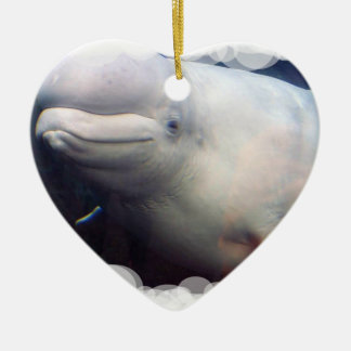 Cute Beluga Whale Ornament