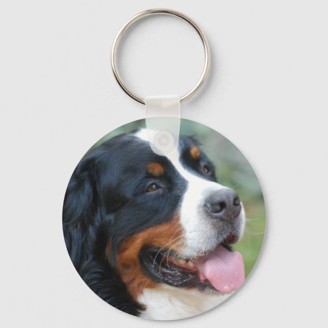 Cute Bernese Keychain (Front)