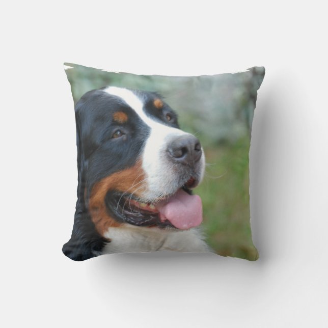 Cute Bernese Pillow (Front)