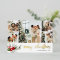 Cute Berry Christmas Script Photo Collage