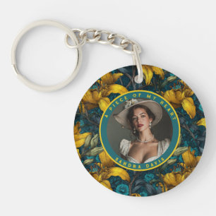 Cute Best Gifts For Mum Floral Lilies Key Ring