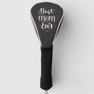 Cute Best Mum Text And Little Stars Golf Head Cover