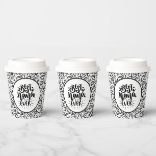 Cute Best Nana Mother's Day Paper Cups