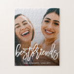 Cute Bestfriends Photo Jigsaw Puzzle<br><div class="desc">Cute Bestfriends Photo Jigsaw Puzzle</div>