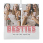 Cute Besties Best Friends Photo Christmas