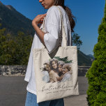 Cute Besties Forever Photo Tote Bag<br><div class="desc">Trendy best friend tote bag featuring the cute saying 'besties forever' that incorporates a heart centre,  a photo of your bffs,  and your names.</div>