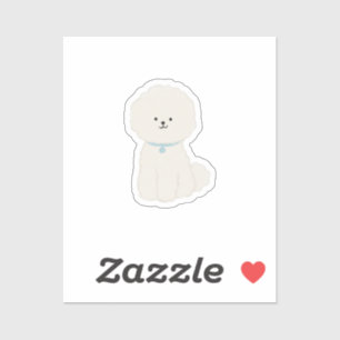 Cute Bichon Frise Fluffy Nursery Playroom
