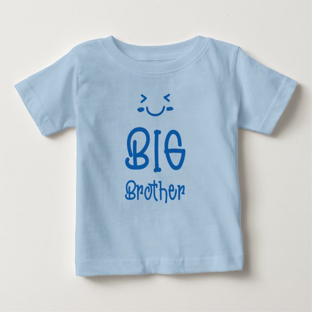 Cute Big Brother Baby/Kid T-Shirt for Boys (Front)