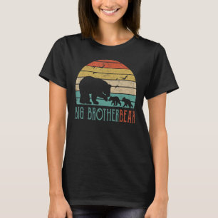 Cute Big Brother Bear  Vintage Retro  1 T-Shirt