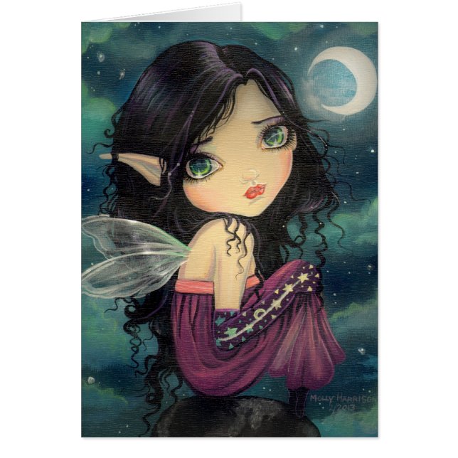 Cute Big-eye Gothic Fairy Fantasy Art (Front)