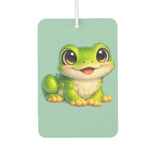 Cute Big-Eyed Frog Kawaii Animal Design Car Air Freshener