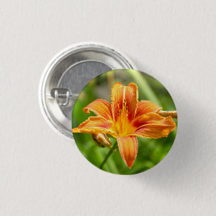 Cute big Lily flower photo 3 Cm Round Badge