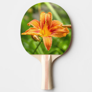 Cute big Lily flower photo Ping Pong Paddle