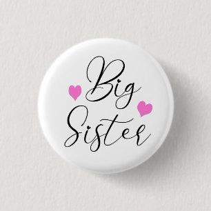 Cute Big Sister 3 Cm Round Badge
