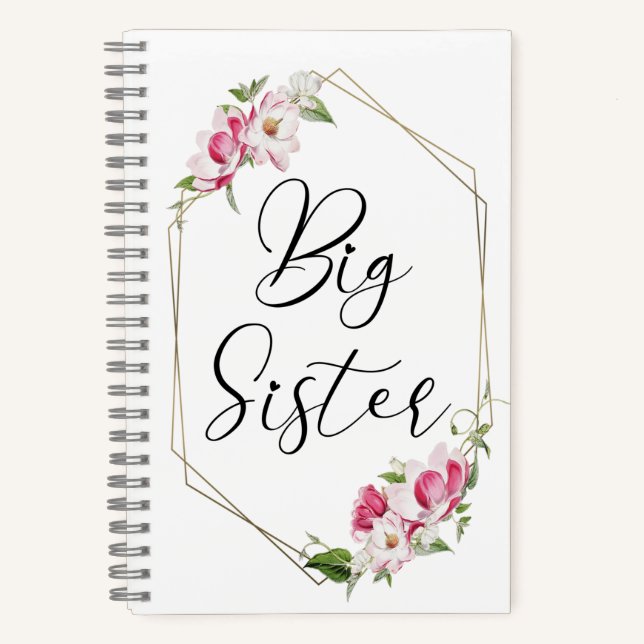 Cute Big Sister Notebook (Front)