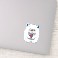 Cute Bigfoot Sticker