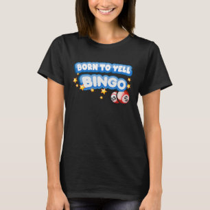 Cute Bingo Design For Casino Game Bingo Lover 5 T-Shirt