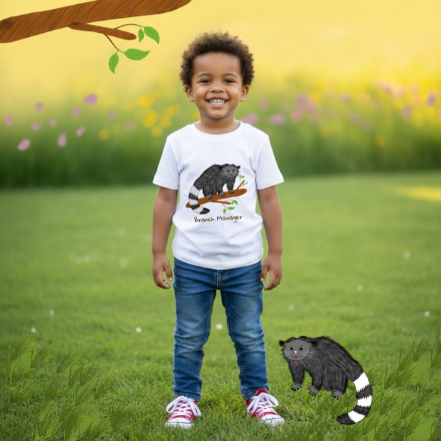 Cute Binturong Kids T-Shirt (Creator Uploaded)