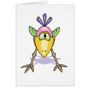 Cute Bird Blank Card