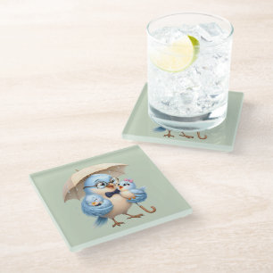 Cute Bird Coaster For Coffee Cup