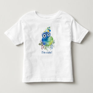 Cute Bird Collection of Little Guys Toddler T-Shirt