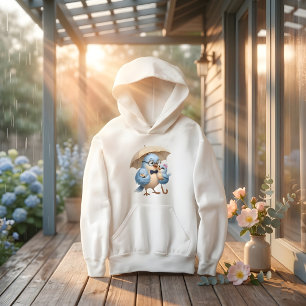Cute Bird Family Dad's Little Helper Hoodie
