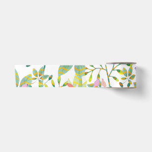 cute bird garden satin ribbon