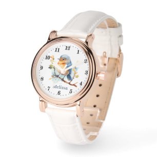 Cute bird lovers add name  watch