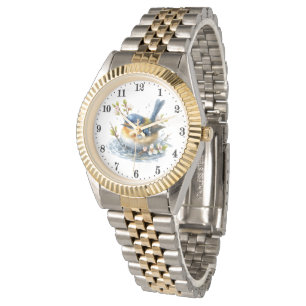 Cute bird lovers women watch