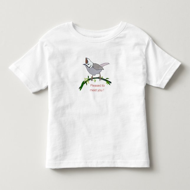 Cute bird tee shirt (Front)