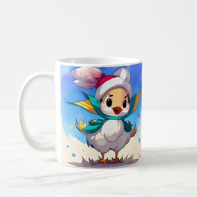 Cute Birdie  Coffee Mug (Left)