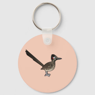 Cute Birdorable Roadrunner Key Ring