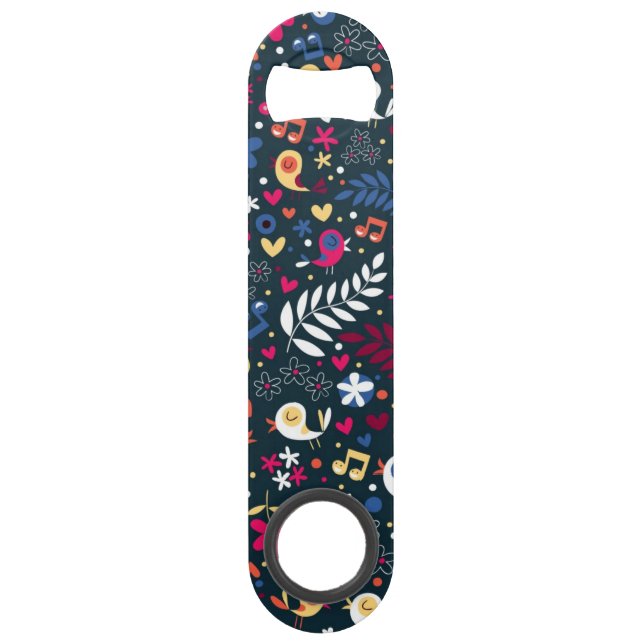 cute birds and flowers pattern (Front)