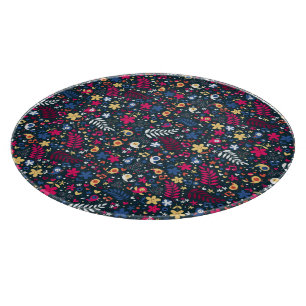 cute birds and flowers pattern cutting board
