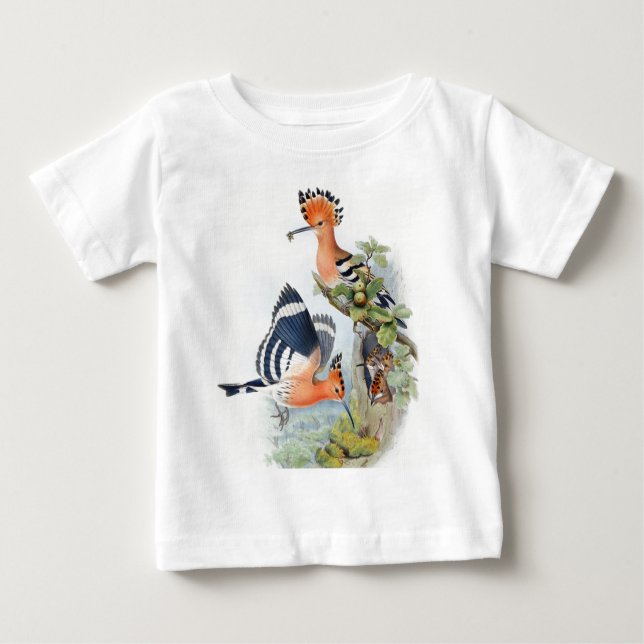  Cute birds baby shirt (Front)