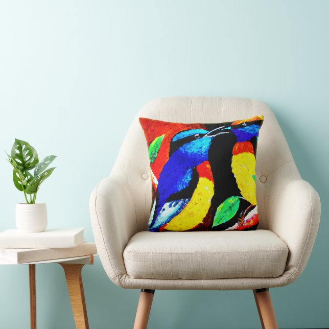 Cute Birds Couple. Buy Now Cushion (Chair)