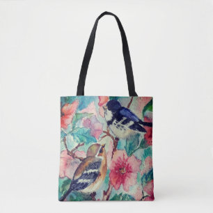 Cute Birds Tote Bag