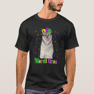 Cute Birman Cat Animals Mardi Gras Carnivals T-Shirt