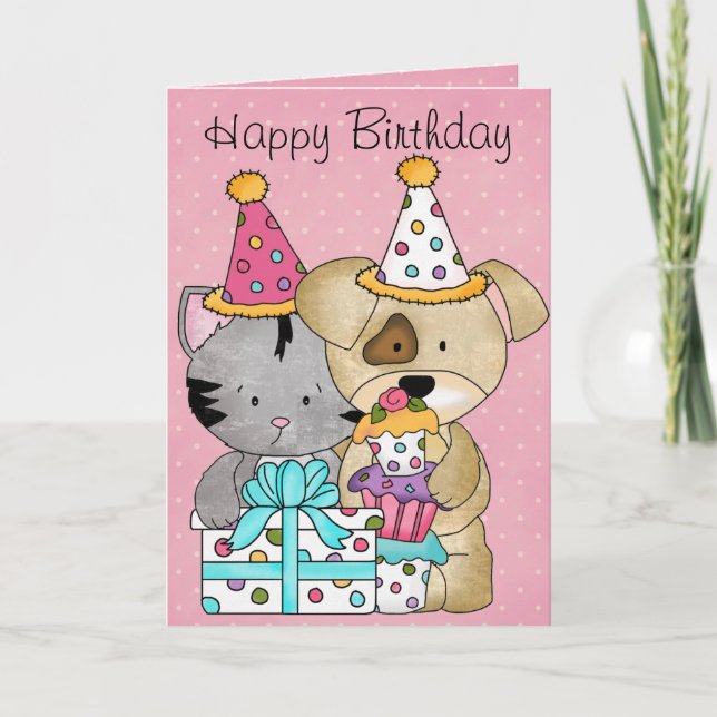 Cute Birthday Card (Front)