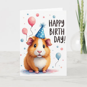 Cute Birthday Critter Card