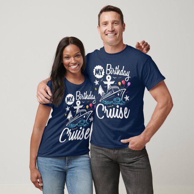 Cute Birthday Cruise Squad T-Shirt (Unisex)
