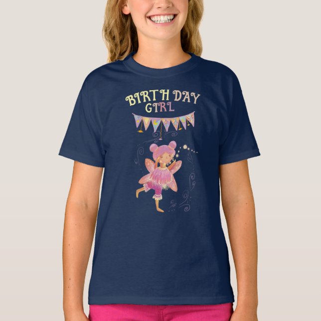 cute birthday fairy T-Shirt (Front)