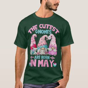 Cute Birthday Gnomes For Women & Garden Mum Who Bo T-Shirt