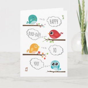 CUTE BIRTHDAY GREETING CARD