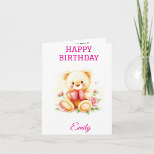 cute birthday kids quots card