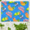Cute Birthday Lovebird Party Parrots Colourful Blu