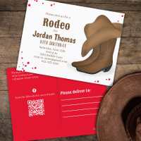 Cute Birthday Party Western Cowboy Custom