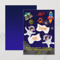 Cute Birthday Space Astronaut