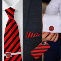 Cute Black And Red Pattern