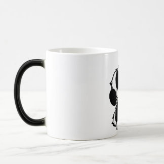 Cute Black and White Dog Mug